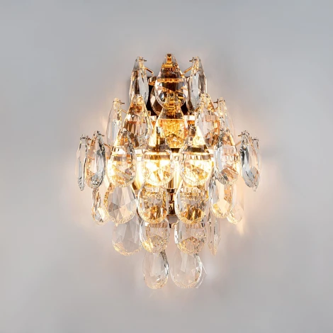 Бра хрустальное Modelux MODELUX ML.8861.03P GD