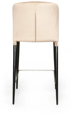Стул полубарный Albert, бархат бежевый 5/опора конус Top Concept ALBERT 75389