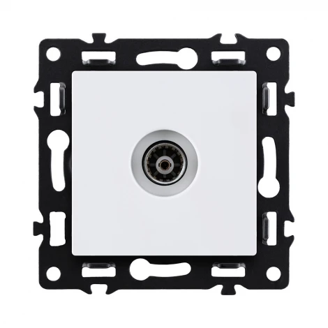 Розетка спутниковая SAT белый Kollinger Asthetik AS-021WH