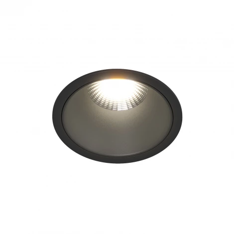 Встраиваемый точечный светильник Denkirs DK4400 DK4400-BK (LED, 220V, круглые)
