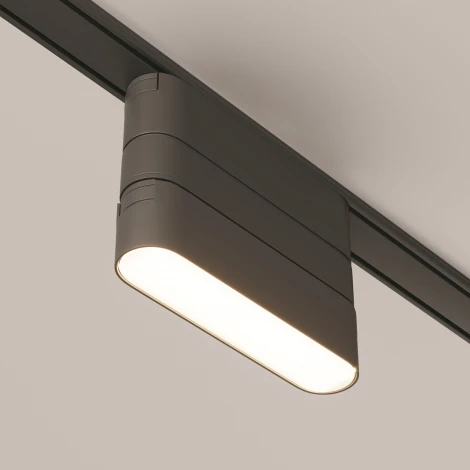 Адаптер к трековому светильнику Radity L115mm черный (магнитный) Maytoni Technical TRA084FC-11SB