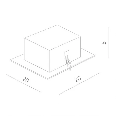 Встраиваемый точечный светильник Arte Lamp Cardani Semplice A5949PL-1GY (220V)