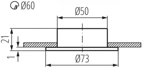 Точечный светильник Kanlux GAVI 811