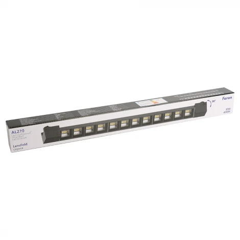 Трековый светильник однофазный светодиодный 30W 220V Feron AL230 51862