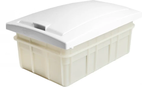 Бокс встраиваемый 8 модулей Stekker 49636