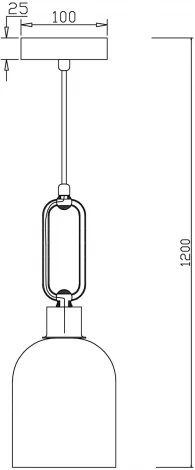 Подвесной светильник Freya Difuso FR5178PL-01N (220V, на проводе, круглые)