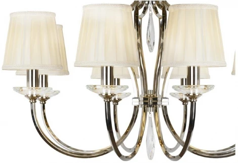 Подвесная люстра iLamp Charm P2508-8 nic (220V, на цепи)