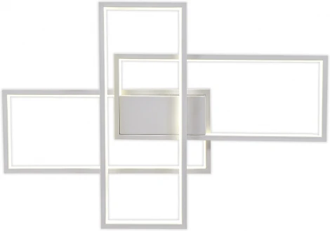 Потолочная люстра светодиодная Escada Escada Arcade 10254/3LED 91Вт металл/акрил, белый (регулировка яркости, 220V, пульт управления)