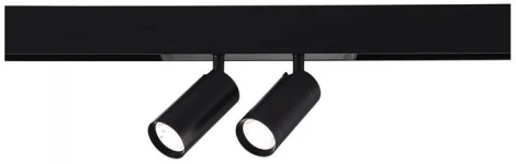 Трековый светильник ST Luce Skyline 220 ST660.486.20 SMART Черный LED 2*10W 2700K-6000K 220V (круглые)