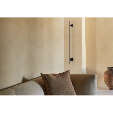 Настенный светильник светодиодный Aromas del Campo Clock A1273/120 Matt Black