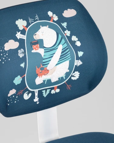 Кресло ЛОЛО Bear пластик белый Stool Group УТ000042071