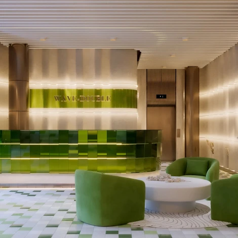 Светодиодная лента герметичная WAVE-SIDE-DOUBLE-A120-16x15mm 24V Warm3000 (15 W/m, IP67, 5m, wire x1) (Arlight, Вывод боковой) 059730