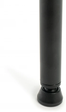 Кресло VAN HALLEN (mod. 2433) пластик/металл, 54,5х53,5х76 см, высота до сиденья 46 белый/черный Tetchair 14296