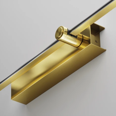 Основание настенное Wall для блока питания с вводом питания Flarity латунь Maytoni Accessories for tracks Flarity TRA155CW-BB-BS