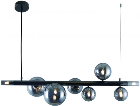 Подвесной светильник Canto V000240 (11026/8PL Black) (220V, на тросе, шар)