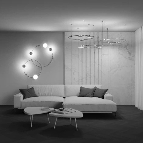 Трековый светильник магнитный модульный LED 24V 24W Maytoni Plato TR152-1-7W4K-PT