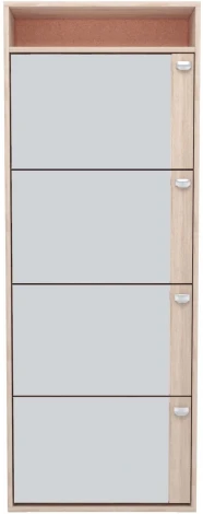 Обувница Leset Эдит 4S (ЛДСП,Зеркало) Leset арт.2500000205095