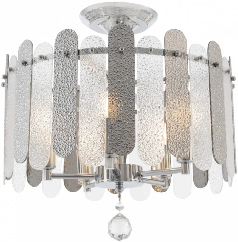 Потолочная люстра хрустальная на штанге Arte Milano Sorrento-3109 373109/5/80/390 CR (220V)