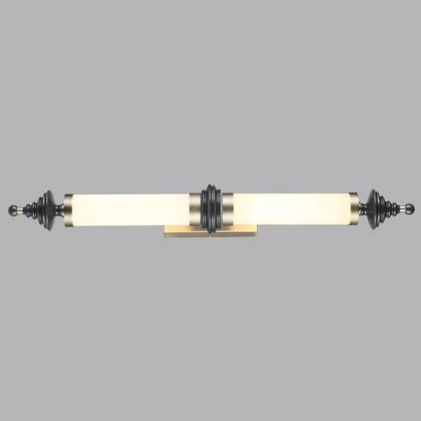 Настенный светильник Odeon Light Ula 5404/28WL бронзов.брашированн./черный/стекло/керамика LED 28W 3000K (220V, выключатель, круглые)