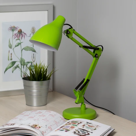 Офисная настольная лампа ЭРА N-123-E27-40W-GR (220V, выключатель)