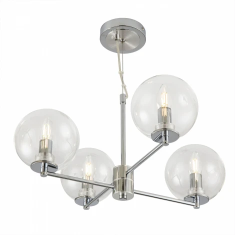 Подвесная люстра Citilux Галлен CL240141 (220V, на тросе, шарики)