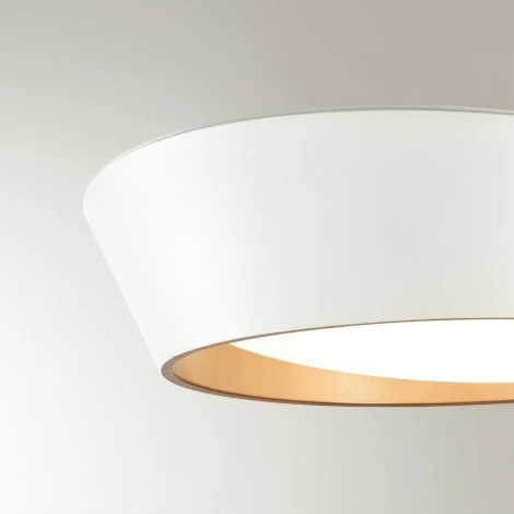 Потолочный светильник круглый Sonex Apex 7693/60L металл/акрил/белый/золотистый LED 60Вт 3000-6000K D500 IP20 пульт ДУ (220V, круглые)