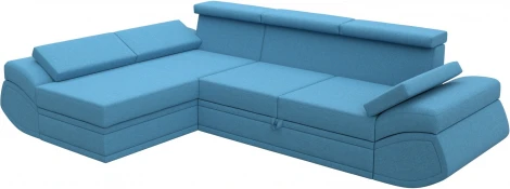 Диван угловой Лига-032 левый угол Лига Диванов (Рогожка) арт.125994L