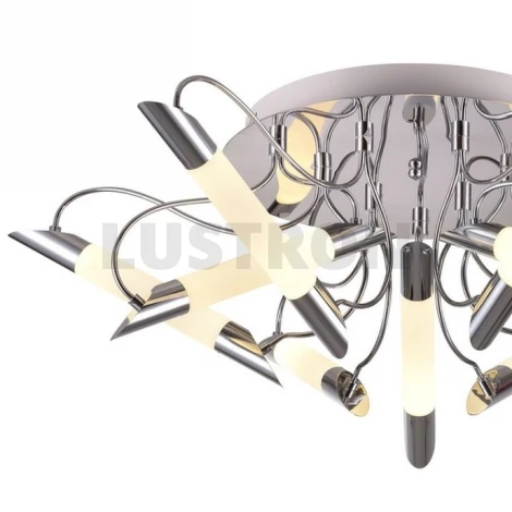Потолочная люстра IDLamp Milada 401/9PF-LEDChrome