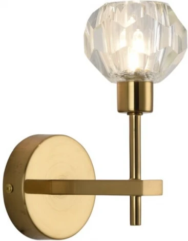 Бра Freya Grace FR5114WL-01BZ (220V, хрусталь, шар)