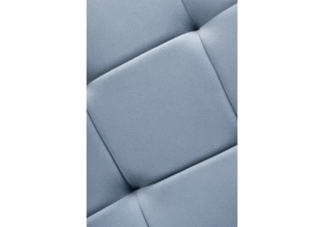 Стул на металлокаркасе bruk light blue / black