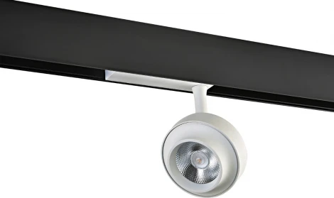 Трековый светодиодный светильник для магнитного шинопровода, 15W 24V Donolux Occhio DL18784WW15WM
