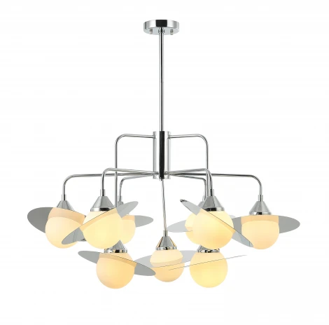 Потолочная люстра на штанге Stilfort Saturn 2125/09/09P (220V, шарики)