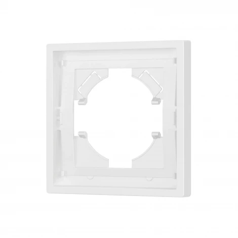 Рамка пластиковая FRM-TENDO-PL-1-WH (Arlight, Белый) 053835