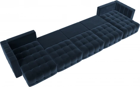 Диван П-образный Лига-052 НПБ МегаЛонг Лига Диванов (Велюр) арт.128864