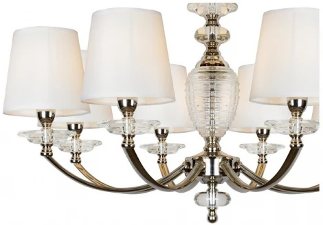 Подвесная люстра iLamp Hilarious P9397-8 nic (220V, на цепи)