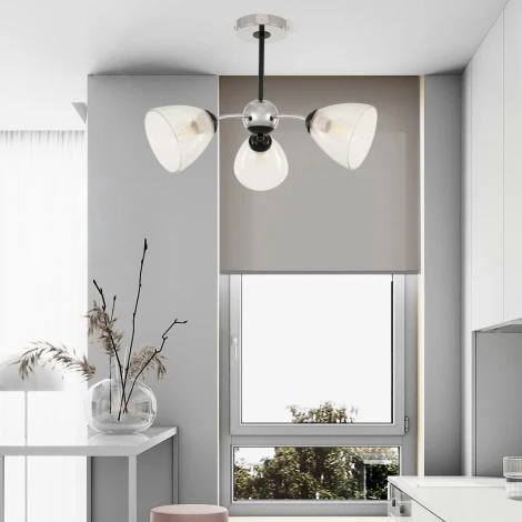 Потолочная люстра на штанге Arte Milano Napoli-329007 329007/3 CR.BK (220V)