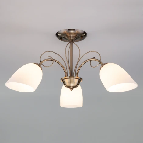 Потолочная люстра Eurosvet Stefanie 30107/3 античная бронза (220V)