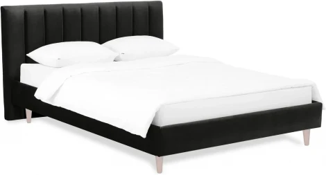 Кровать Queen II Sofia L 1600 ОГОГО (арт.577458), (Ткань/Черный)