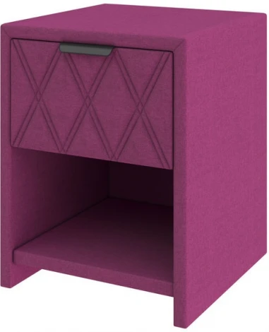 PROxSON Тумба Side (Ткань: Рогожка Savana Berry (фиолетовый)) 44x45