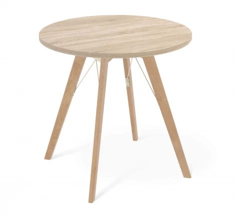 Стол Sheffilton SHT-TU9/TT 80 ЛДСП прозрачный лак/дуб сонома 5632634802