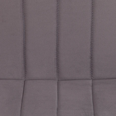 Стул ARC / 1 шт. в упаковке (Велюр,Металл  /Темно-серый,Черный)