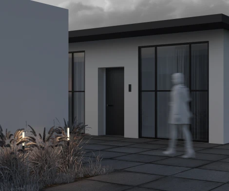 Грунтовый светильник светодиодный Maytoni Flare O487FL-L3GF3K1 (220V, круглые, IP65)