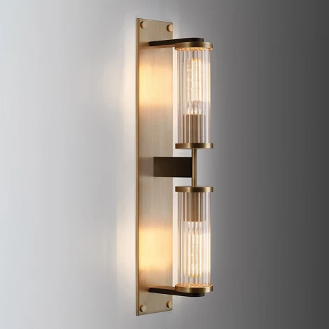 Настенный светильник (бра) Alouette Linear Sconce ImperiumLoft Berth01 (140565-26) (220V)