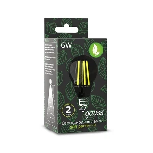 Лампочка светодиодная E27 6W 220V Gauss 102802906