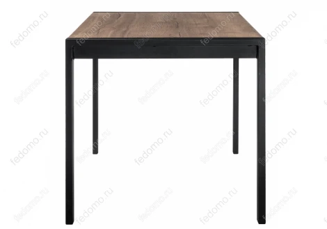 Стол Woodville Центавр дуб велингтон / черный матовый 420989