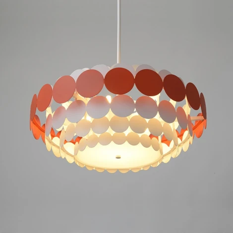 Люстра на штанге Asola D60 Red ImperiumLoft Asola01 (183483-26) (220V, круглые)