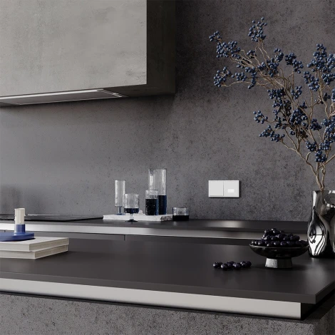 Встраиваемая LED подсветка (белый матовый) Voltum S70 VLS070602