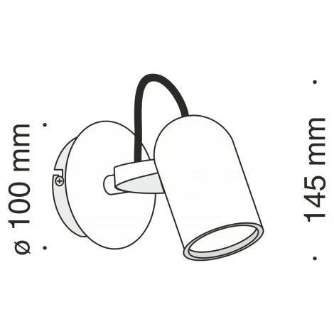 Спот Maytoni Alcor SP311-CW-01-N