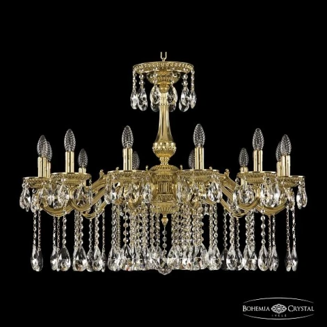 Подвесная люстра Bohemia 7510 75102/12/300 A G