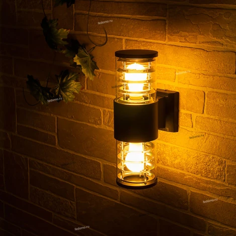 Настенный светильник уличный Elektrostandard Strada 1407 TECHNO серый (220V, IP54)